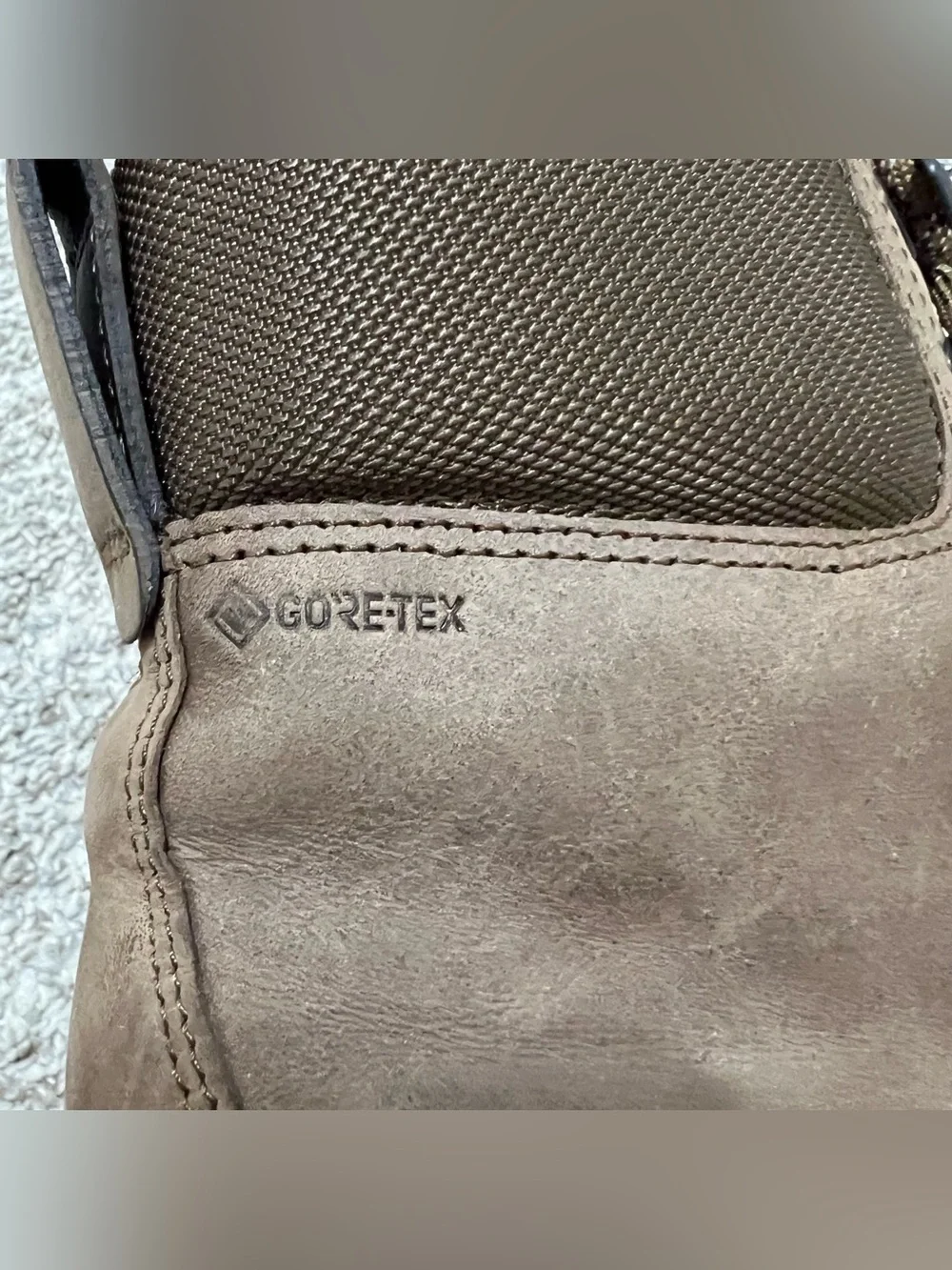 ECCO ST.1 Hybrid Lite Nubuck Leather Boot Goretex in Cocoa Brown Size EU 42 US 8